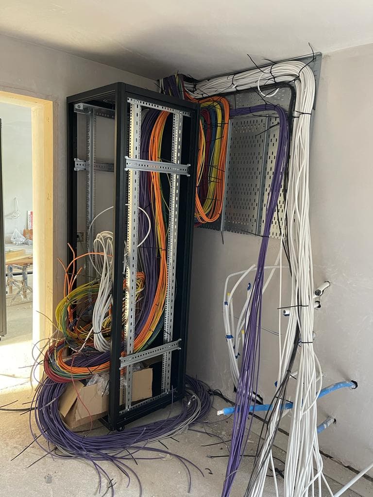 Installing server rack